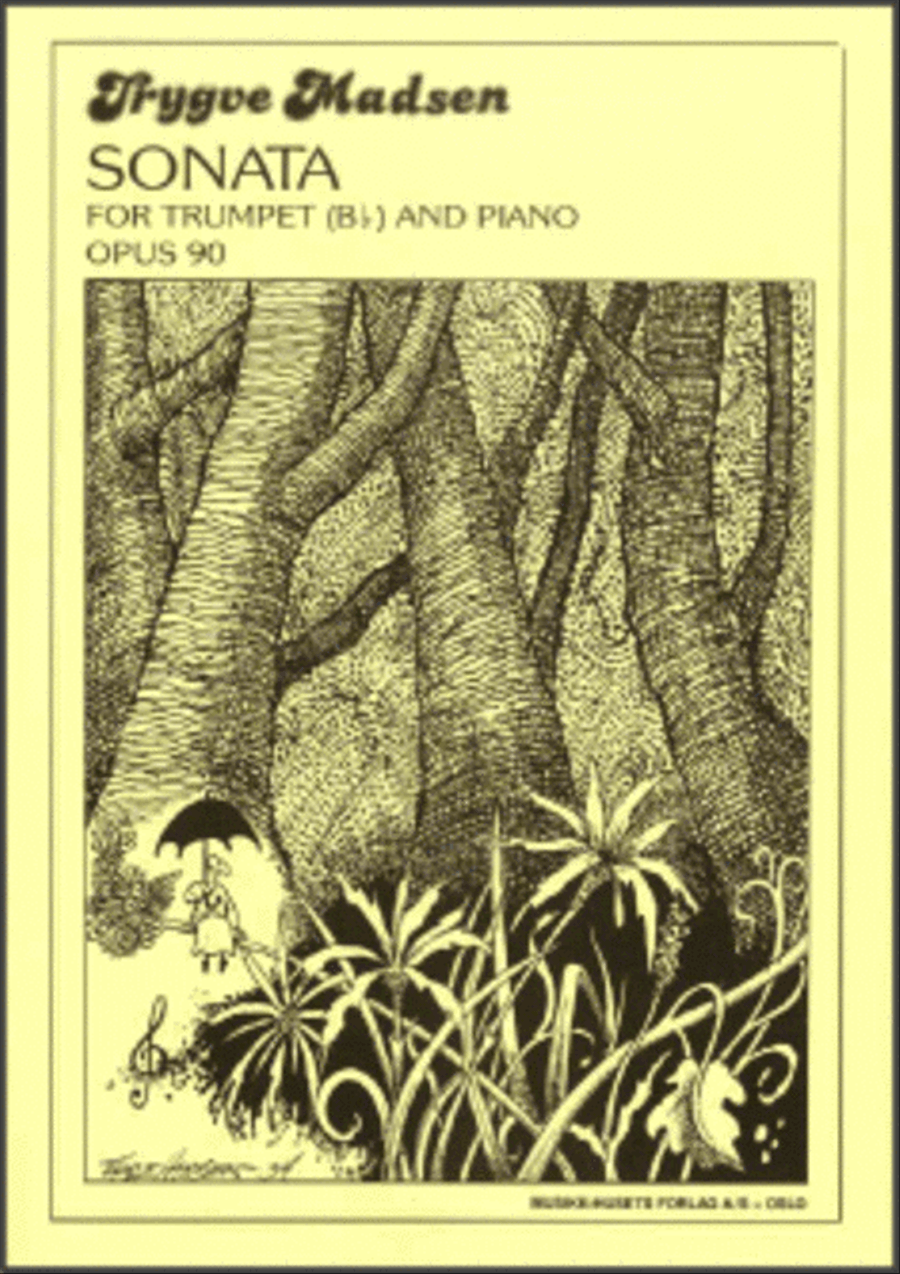 Sonata for Trumpet and Piano Op. 90 Trumpet Solo scores gallery preview page 1