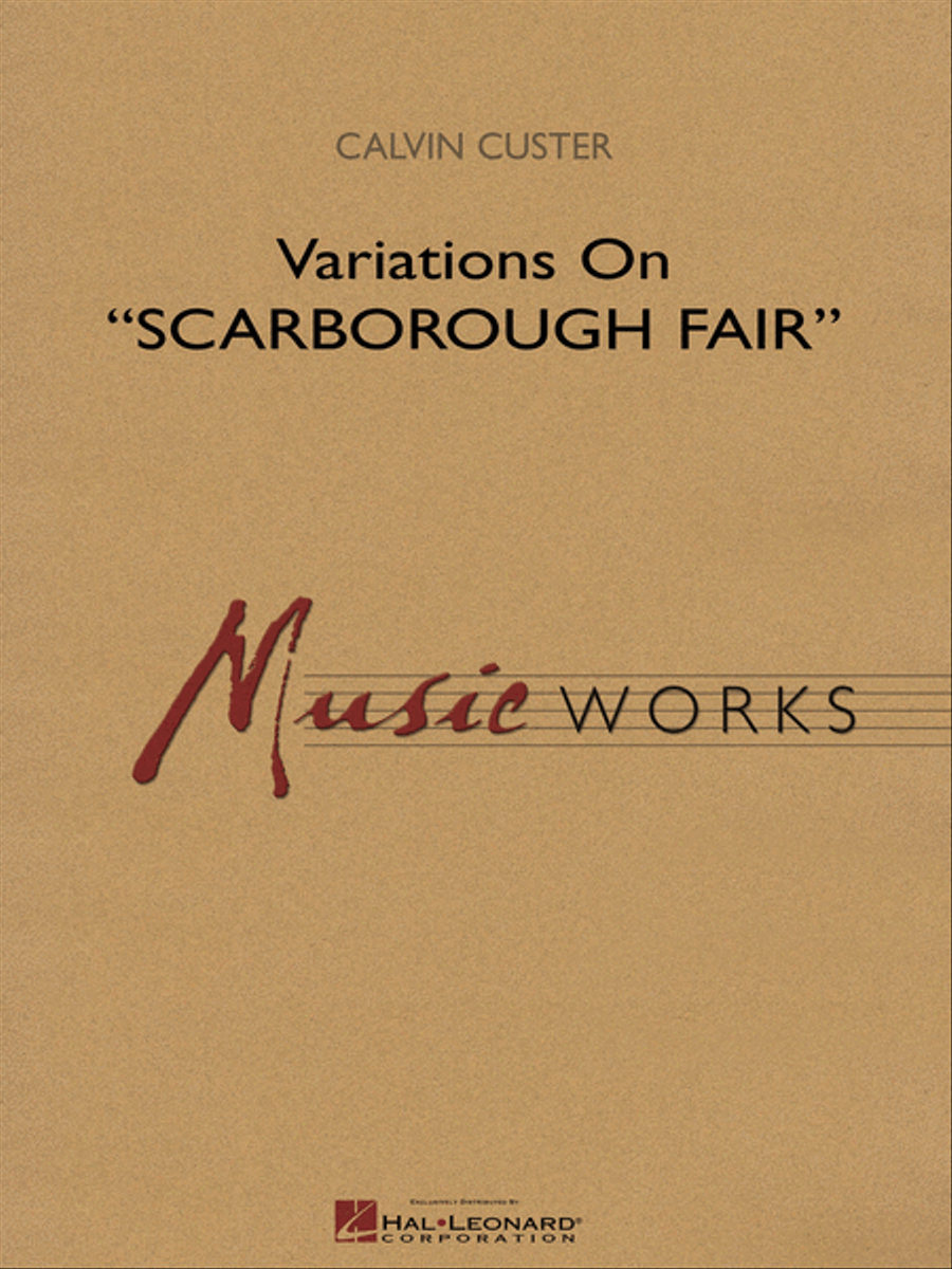 Variations On “Scarborough Fair” Concert Band scores gallery preview page 1