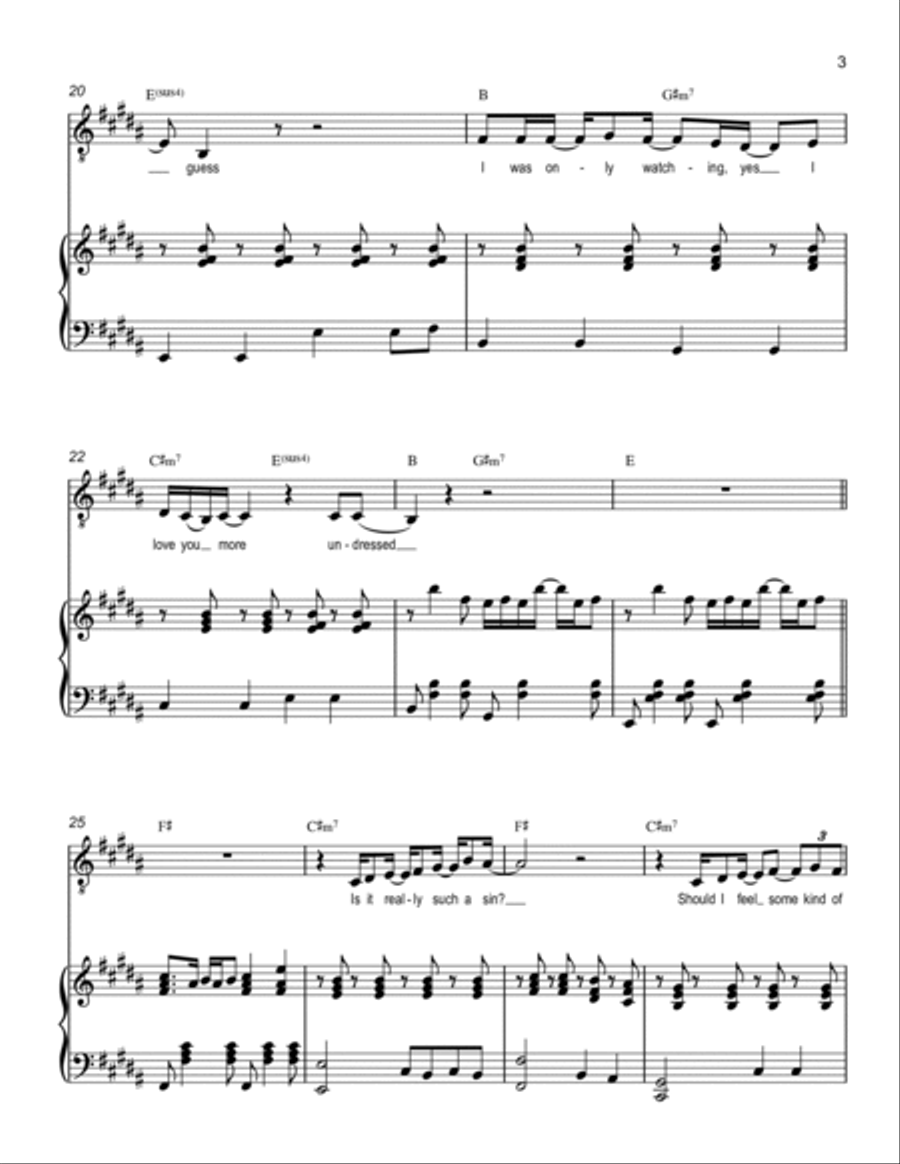 Undressed Voice scores gallery preview page 3
