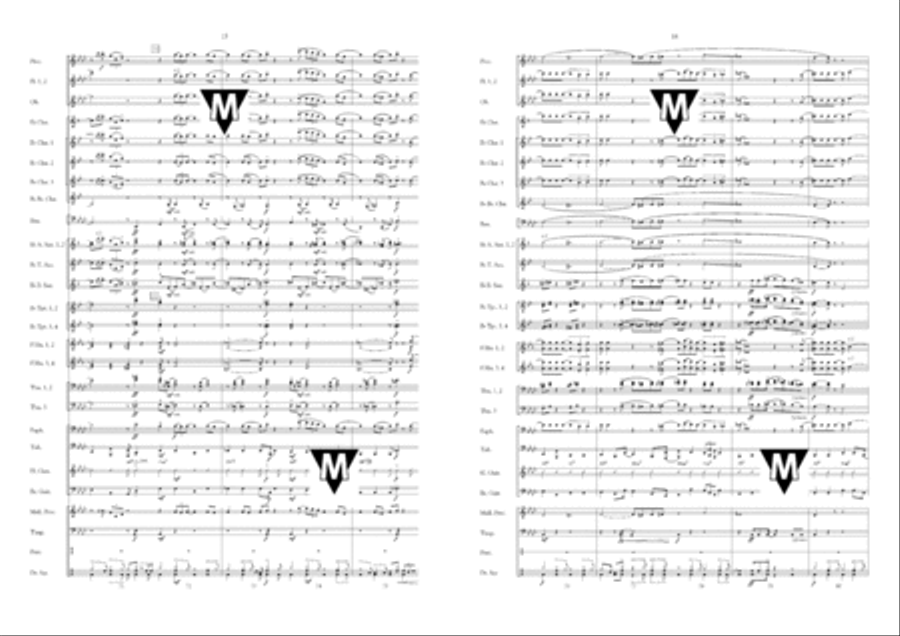 For Once in My Life Concert Band scores gallery preview page 9