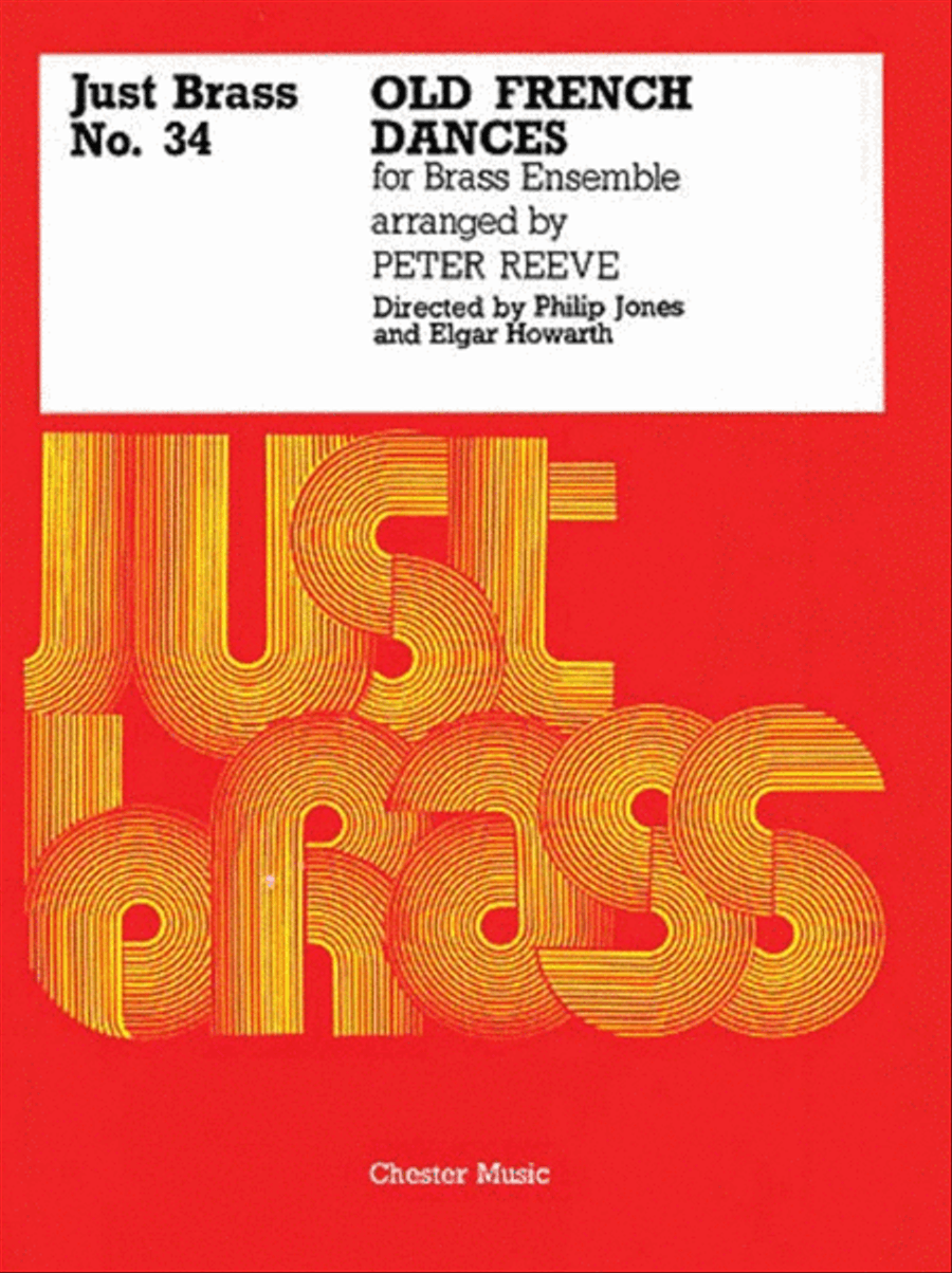 Just Brass 34 Old French Dances Gervaise Brass Ensemble scores gallery preview page 1
