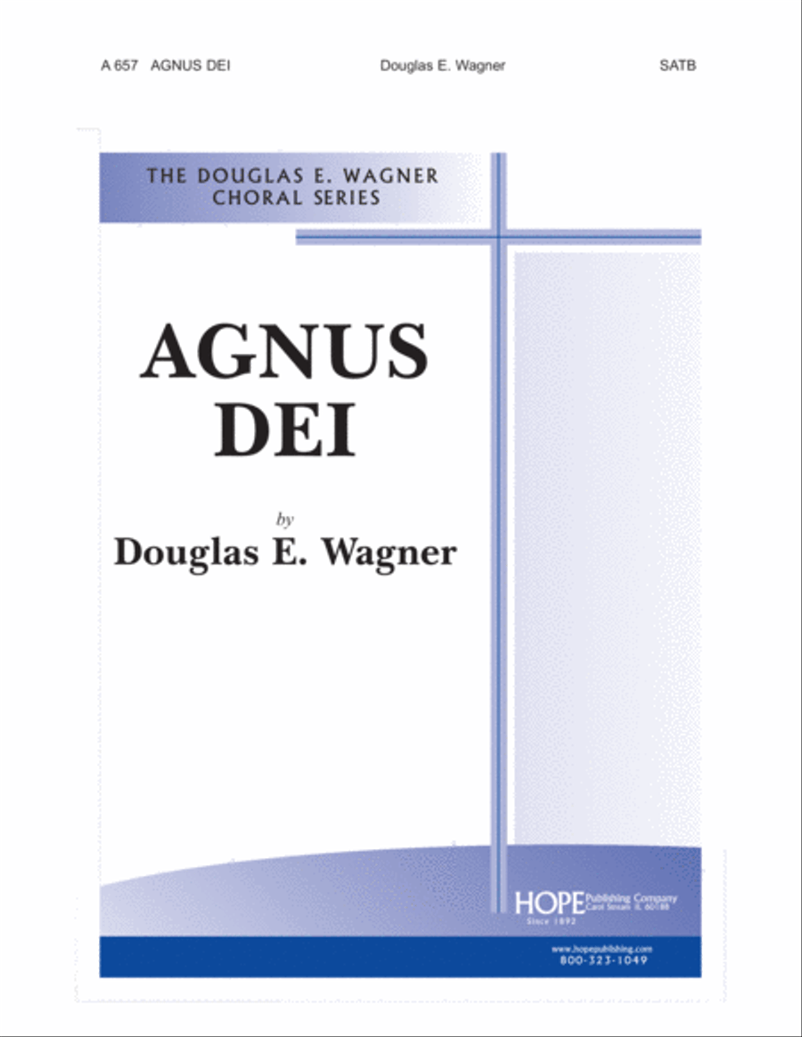 Agnus Dei 4-Part scores gallery preview page 1