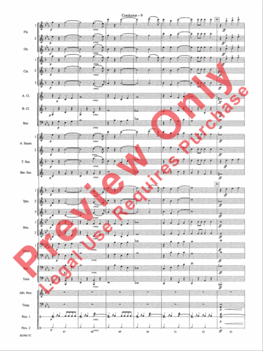 National Emblem National Emblem Concert Band scores gallery preview page 12