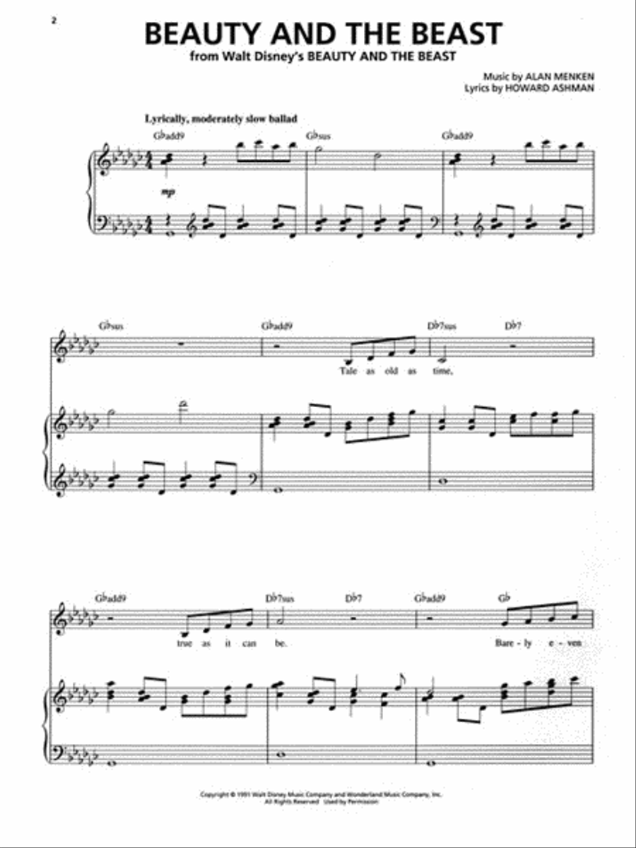 Disney Solos for Kids Disney Solos for Kids Voice scores gallery preview page 4