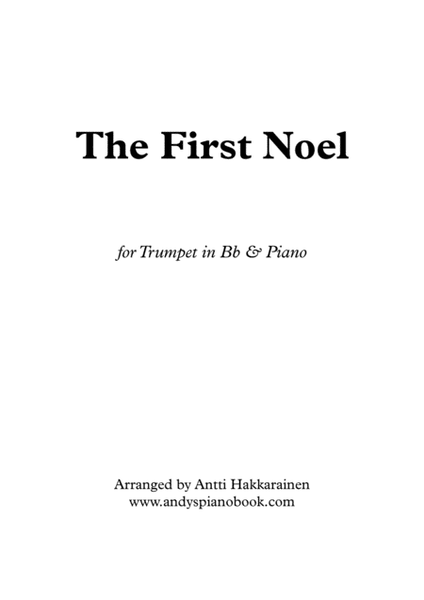 The First Noel - Trumpet & Piano