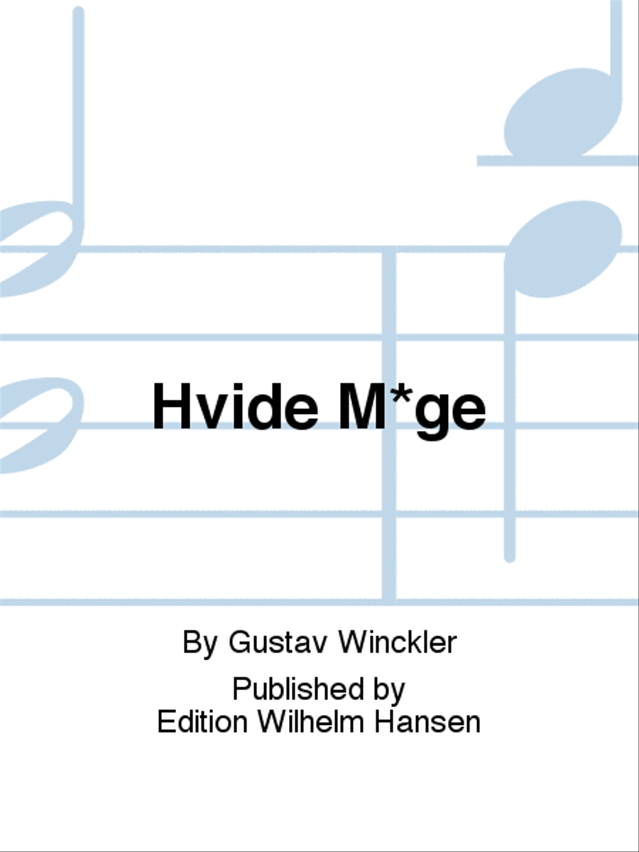 Hvide M·ge Voice Solo scores gallery preview page 1