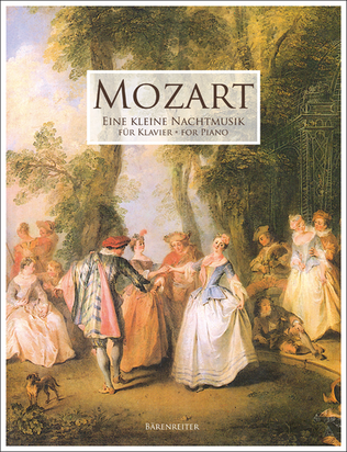Book cover for Eine kleine Nachtmusik fur Klavier
