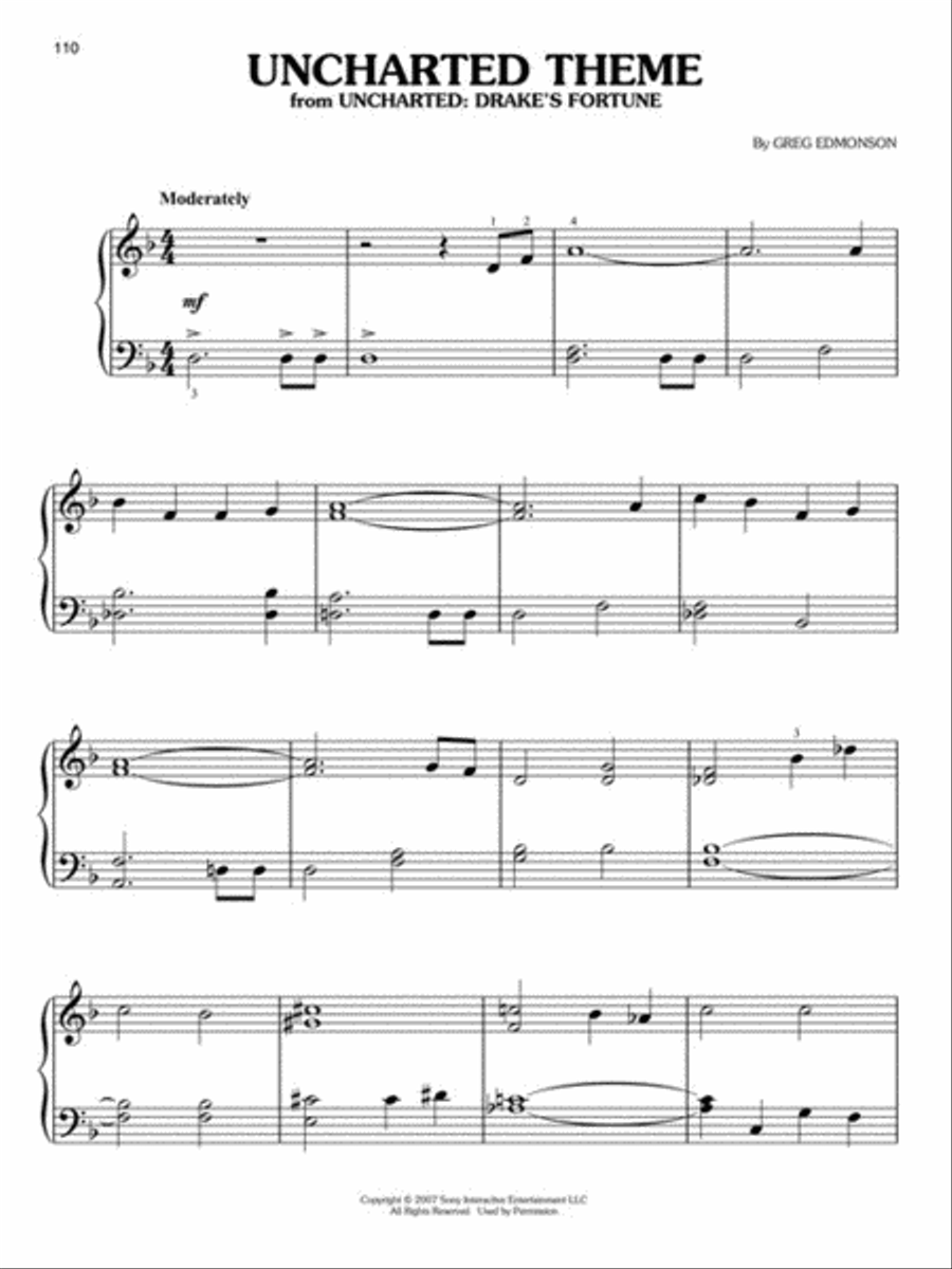 The Greatest Video Game Music Easy Piano scores gallery preview page 6