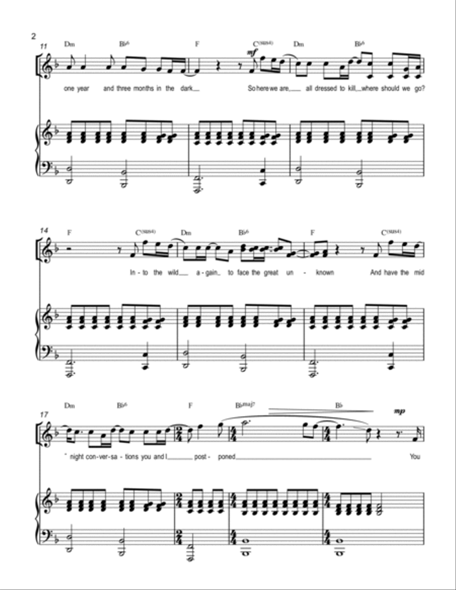 Daylight Daylight Voice scores gallery preview page 2