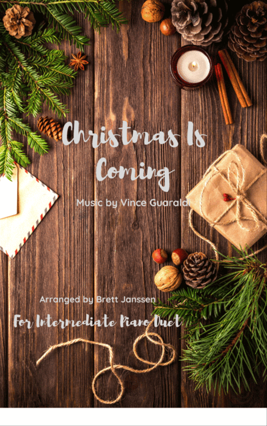 Christmas Is Coming from A CHARLIE BROWN CHRISTMAS Piano scores gallery preview page 1