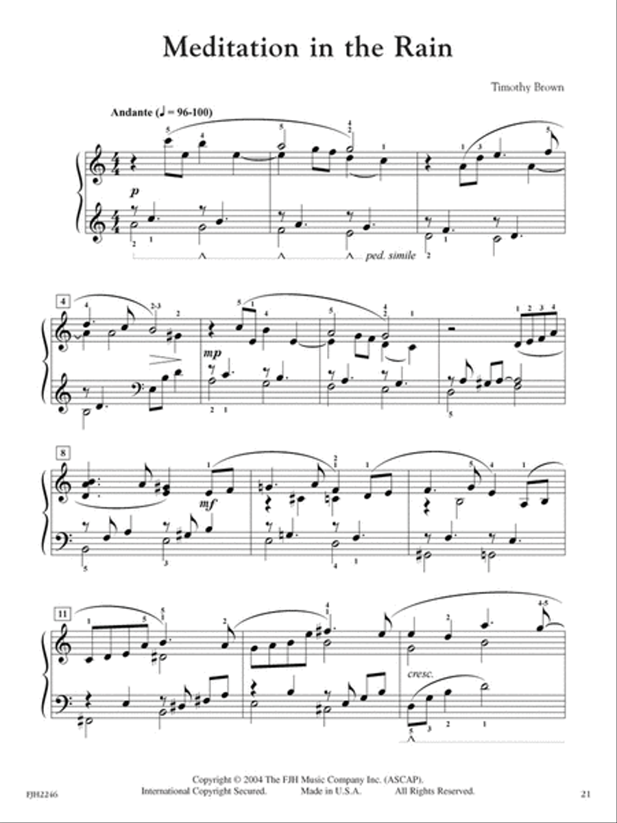 Best of In Recital Solos, Book 5 (NFMC) Piano Method scores gallery preview page 4