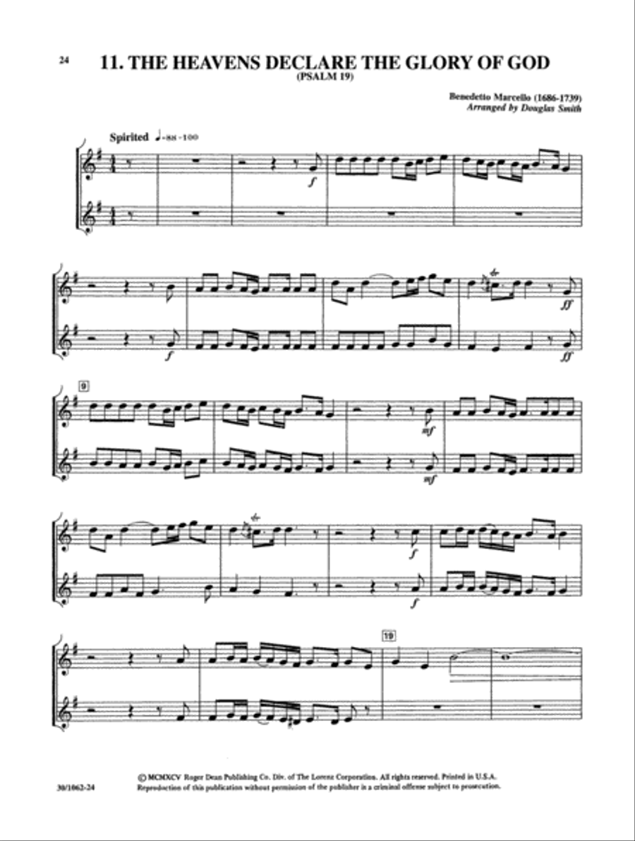Classics for Trumpet and Keyboard - Trumpet Part Trumpet scores gallery preview page 15