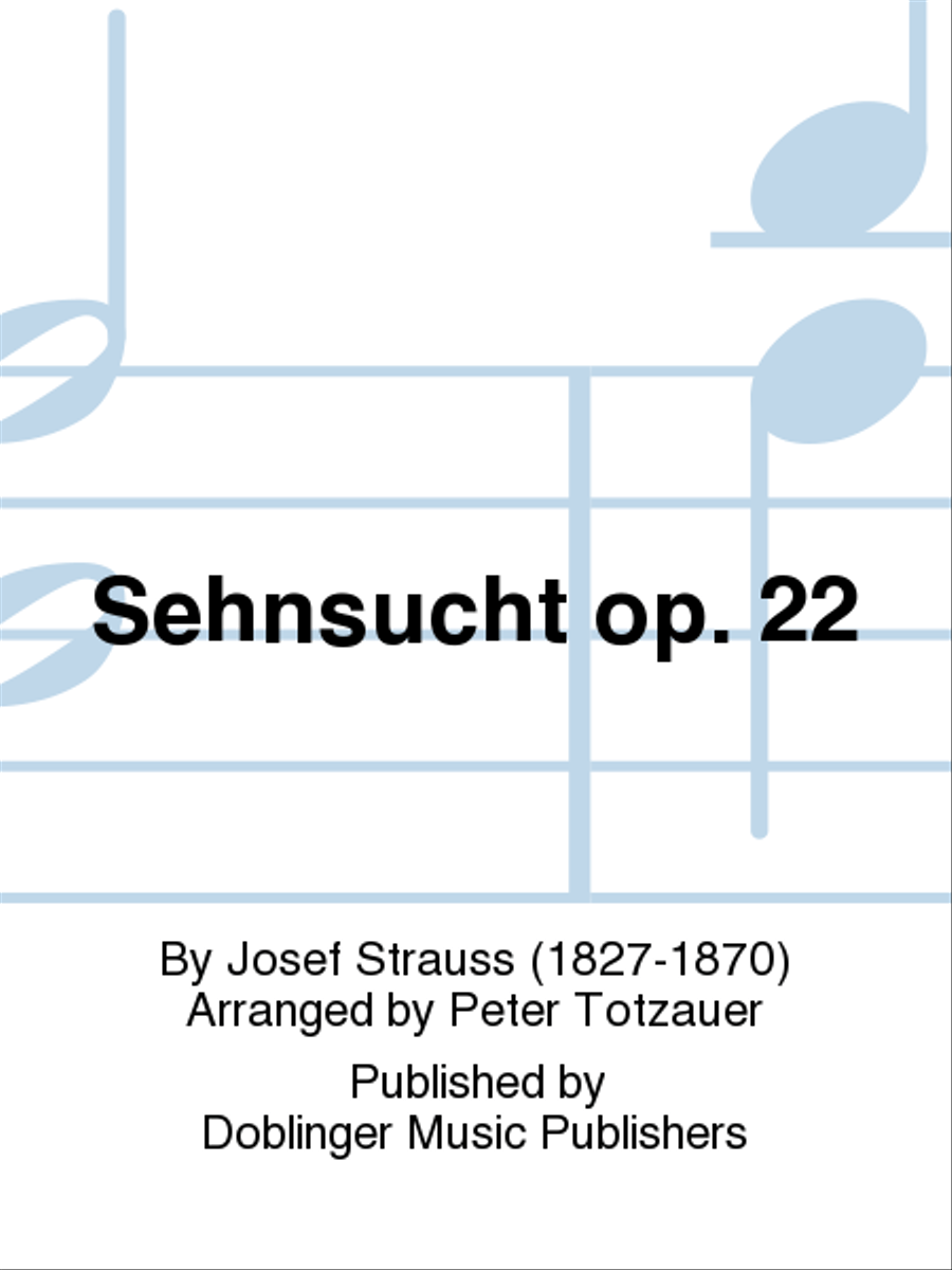 Sehnsucht op. 22 Score and Part scores gallery preview page 1