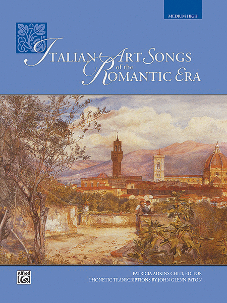 Italian Art Songs Of The Romantic Era - Book Only (medium High)