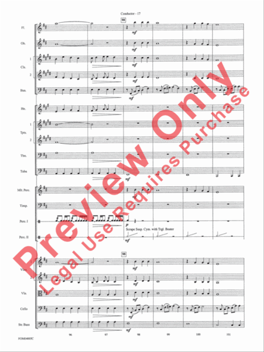 The Lord of the Rings: The Return of the King, Selections from Full Orchestra scores gallery preview page 19