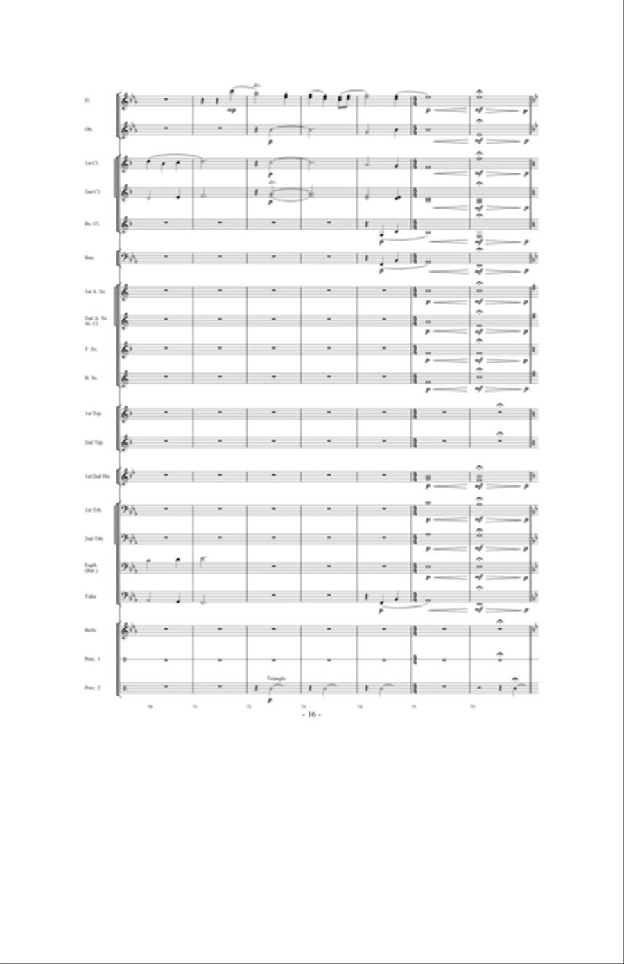 Camp Meetin' Concert Band scores gallery preview page 15
