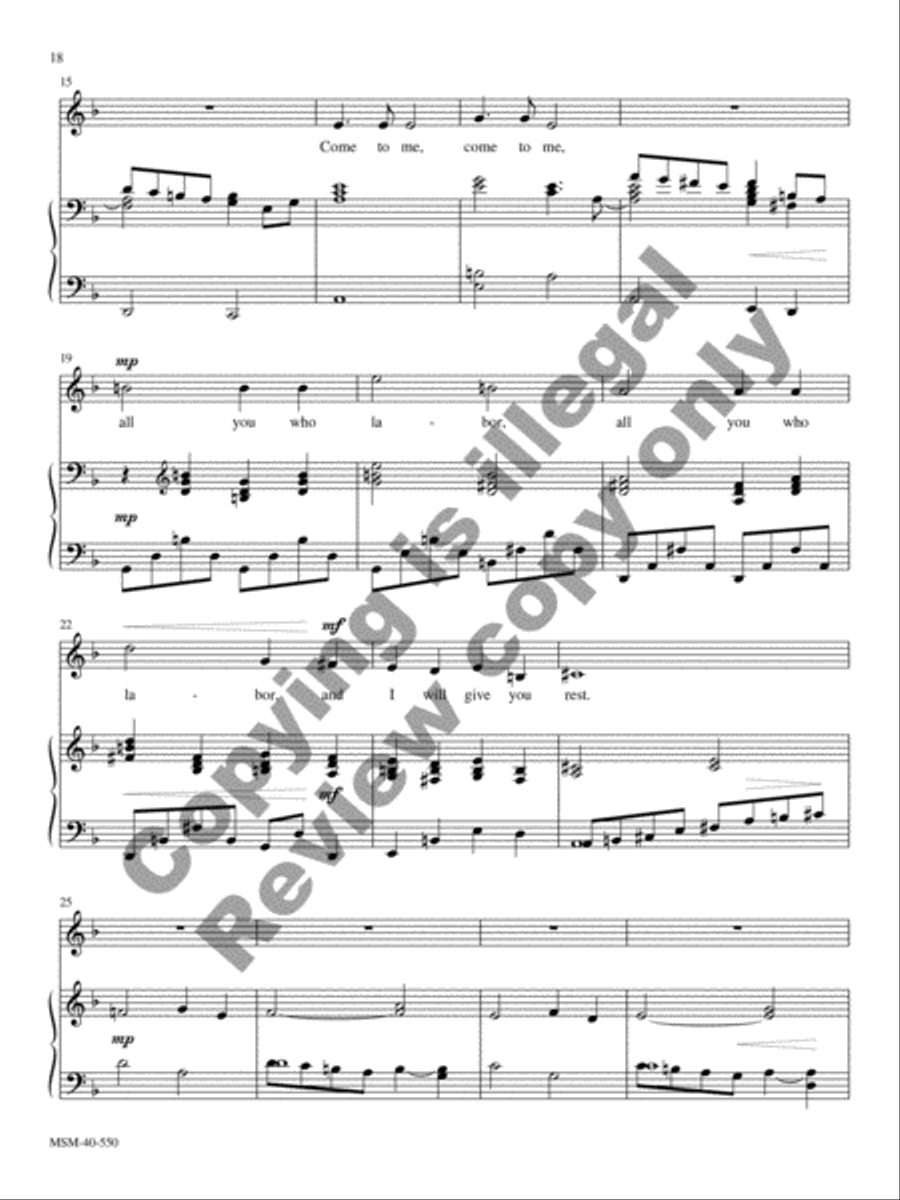 Sing Praise Voice Solo scores gallery preview page 12