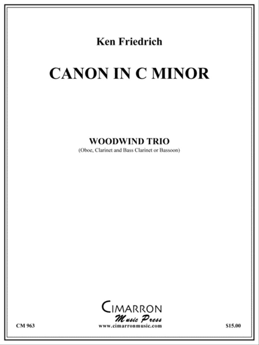 Canon Woodwind Trio scores gallery preview page 1