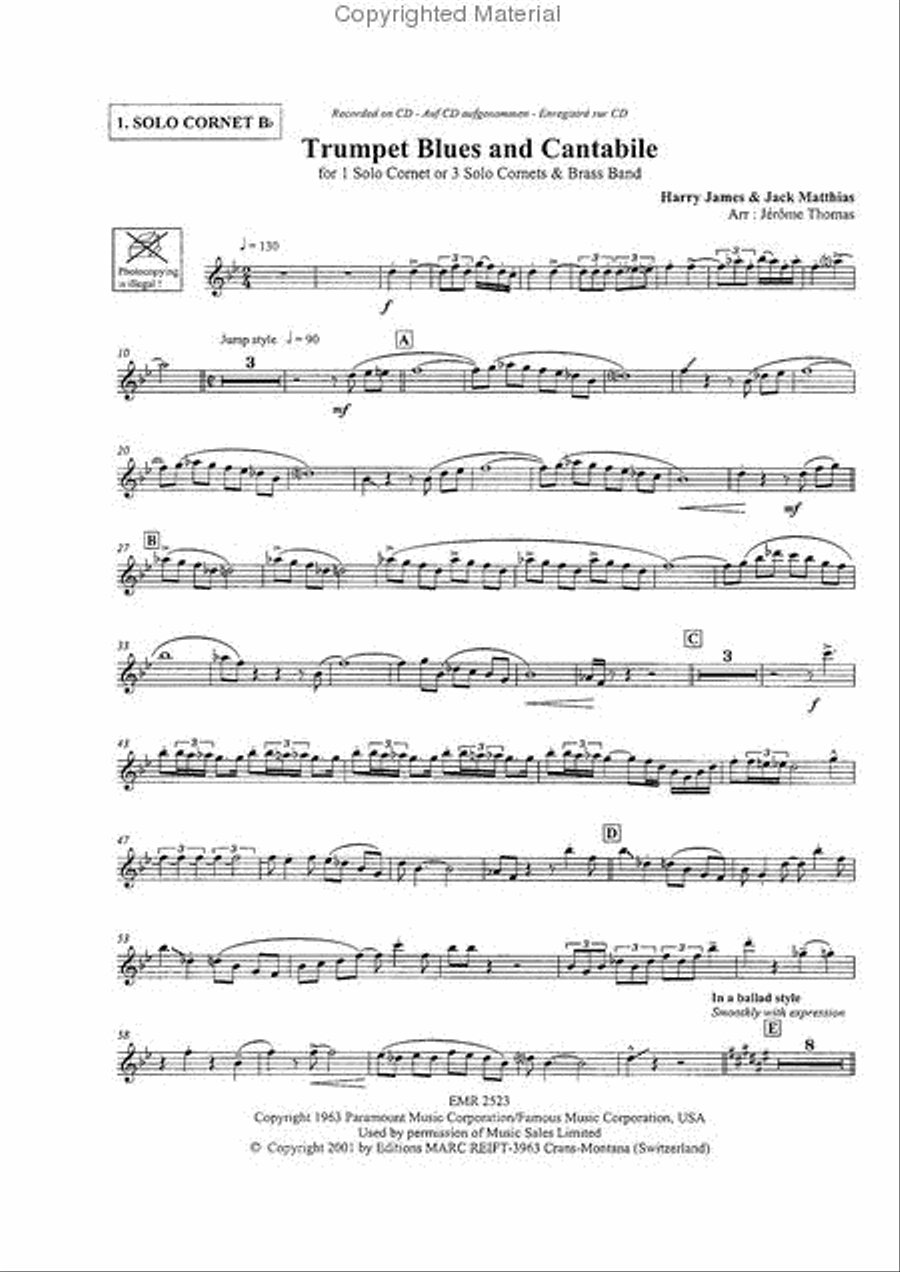 Trumpet Blues and Cantabile Brass Band scores gallery preview page 6