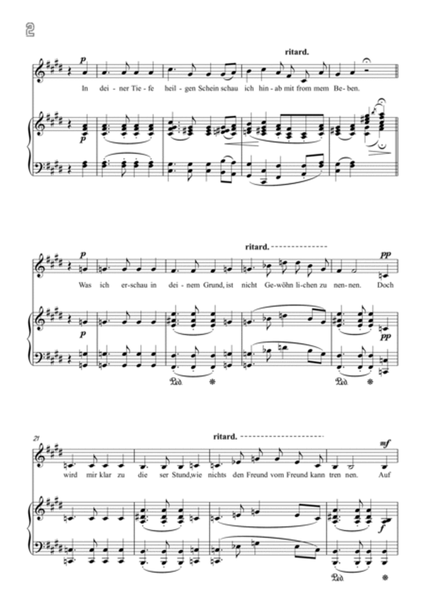 Schumann-Auf das Trinkglas eines verstorbenen Freundes,Op.35 No.6 in E Major
