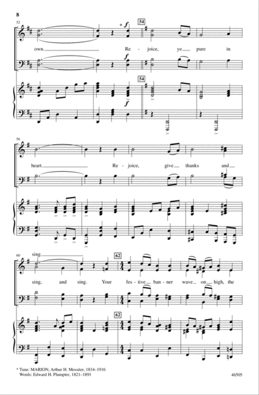 Give Thanks and Sing! 4-Part scores gallery preview page 18