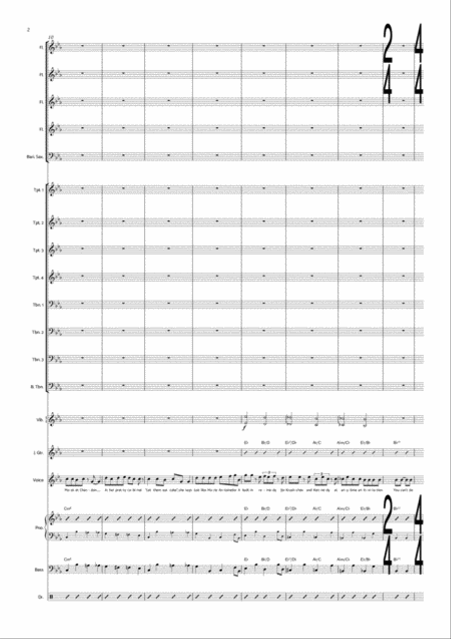 Killer Queen Piano, Vocal, Guitar scores gallery preview page 2