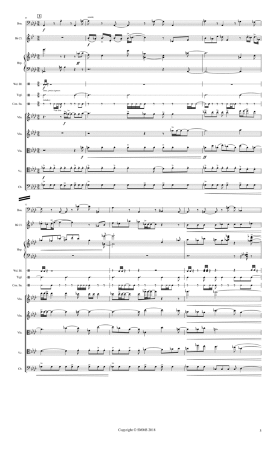 Motions by the Hour Bassoon scores gallery preview page 5