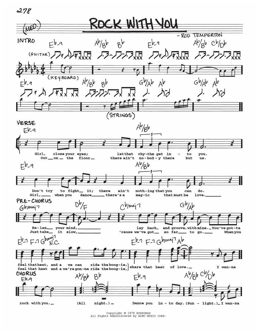 Rock With You Voice scores gallery preview page 1
