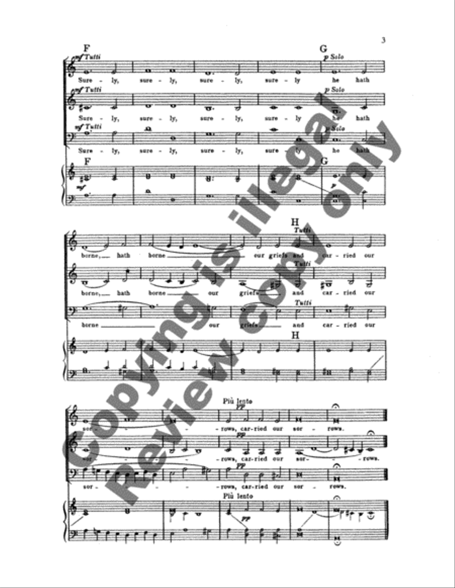 Surely He Hath Borne Our Griefs ATB scores gallery preview page 6