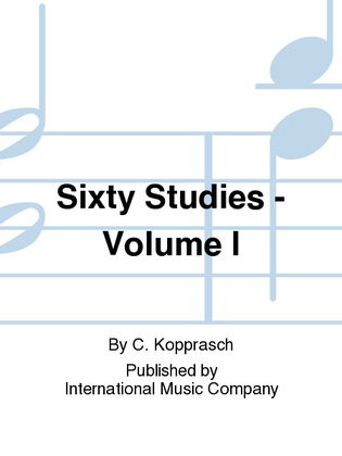 Book cover for Sixty Studies: Volume I