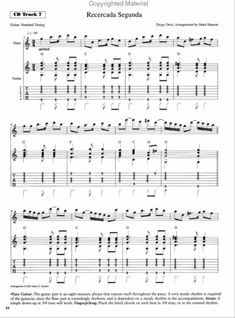 Flute & Guitar Duets for Any Occasion Flute scores gallery preview page 2