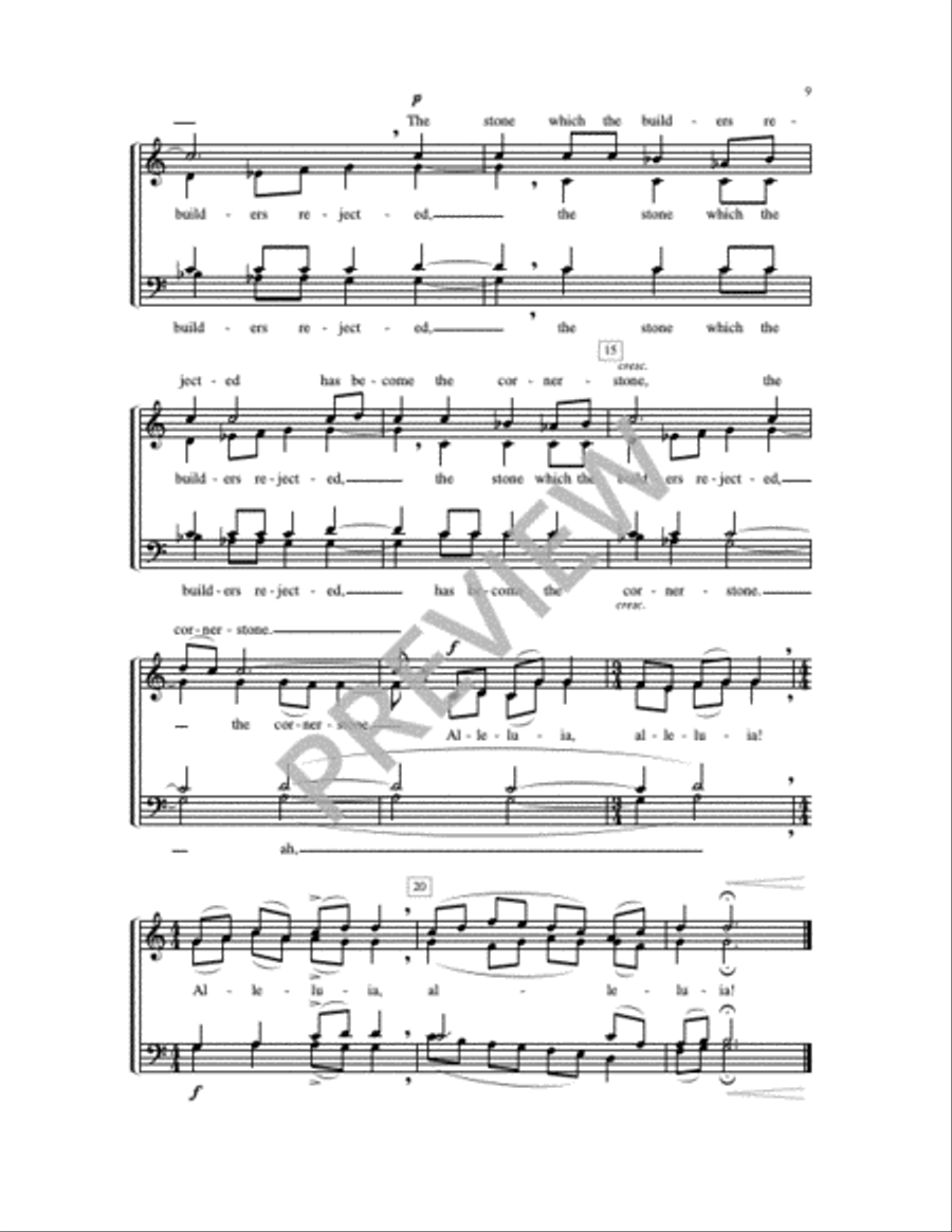 Six Choral Introits For the Church Year 4-Part scores gallery preview page 2