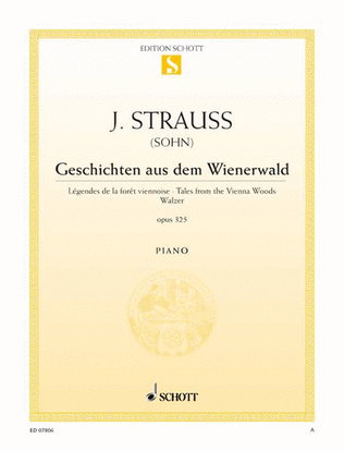 Book cover for Geschichten aus dem Wienerwald, Op. 325