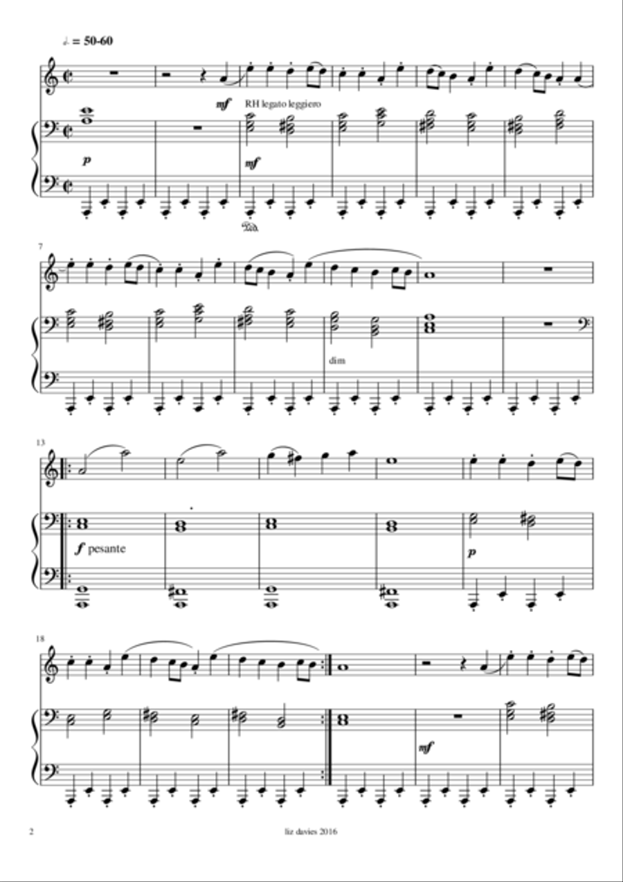 Dorian's Dance Flute Solo scores gallery preview page 2