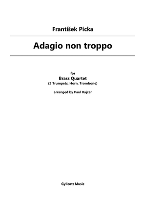 Adagio non troppo (Brass Quartet)