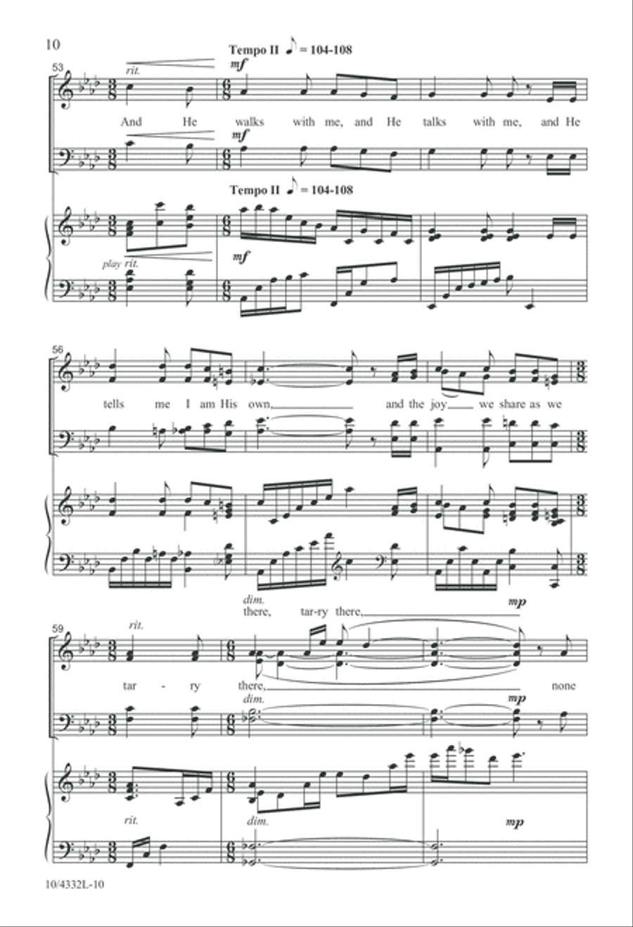 In the Garden 4-Part scores gallery preview page 10