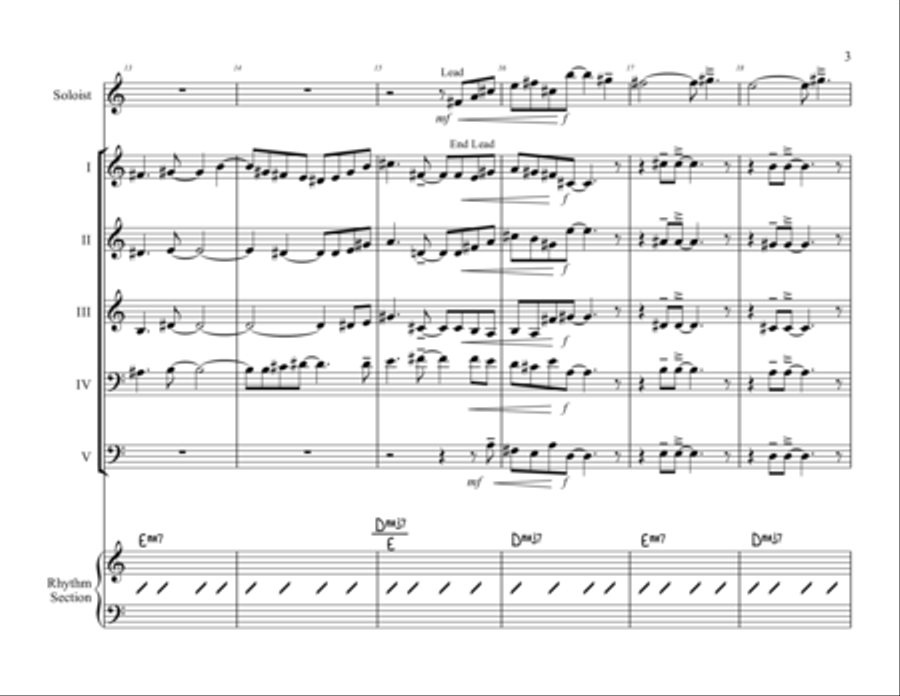 Appalachian Awakening Jazz Ensemble scores gallery preview page 3