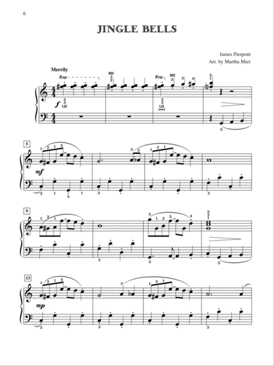 Christmas Jazz, Rags & Blues, Book 2 Piano Solo scores gallery preview page 8