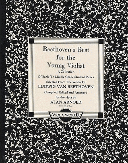 Beethovens Best For The Young Violist