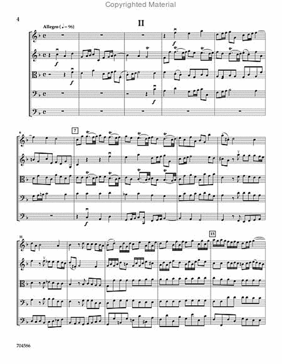 Quintet in the Key of Flexible (TWV 44:11) - Score image number null