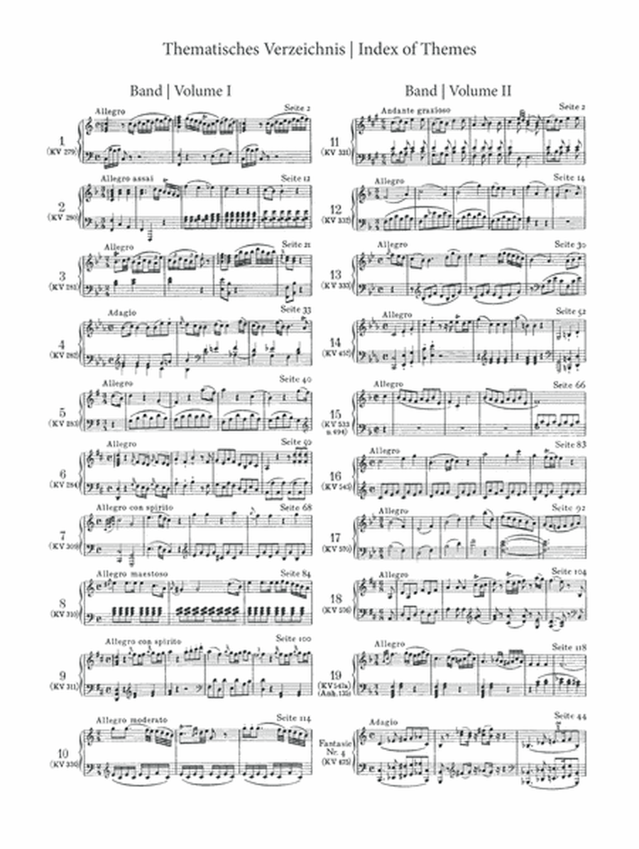 Piano Sonatas