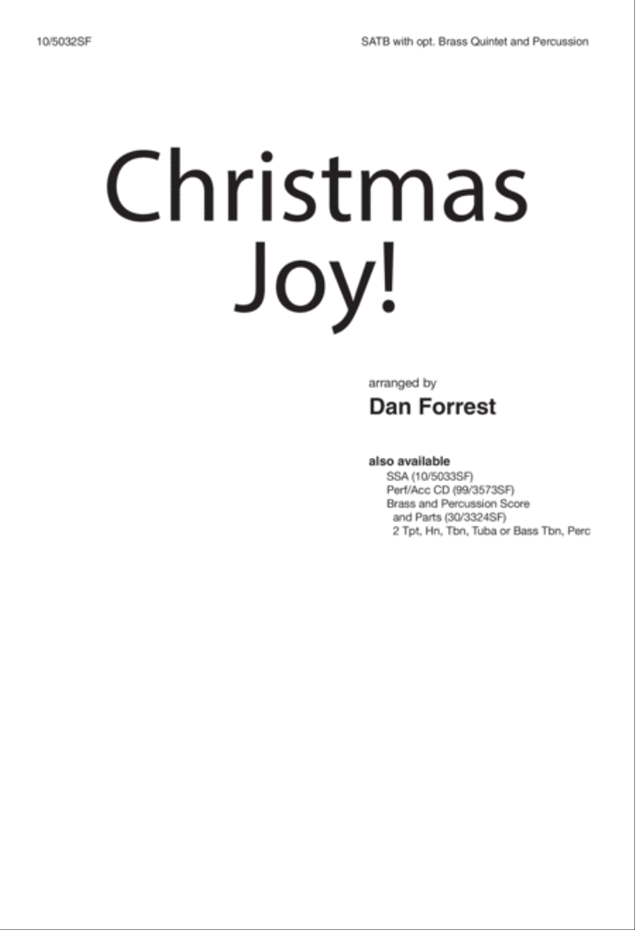 Book cover for Christmas Joy!