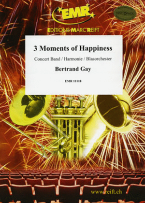 Book cover for 3 Moments Of Happiness