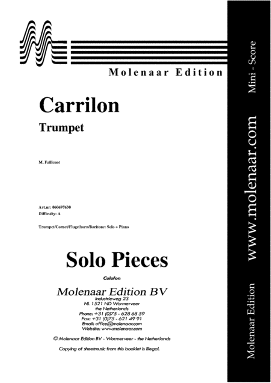 Carillon Trumpet Solo scores gallery preview page 2