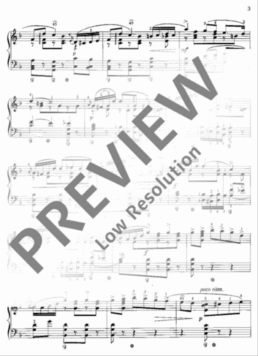 Selected Piano Works Piano Solo scores gallery preview page 4