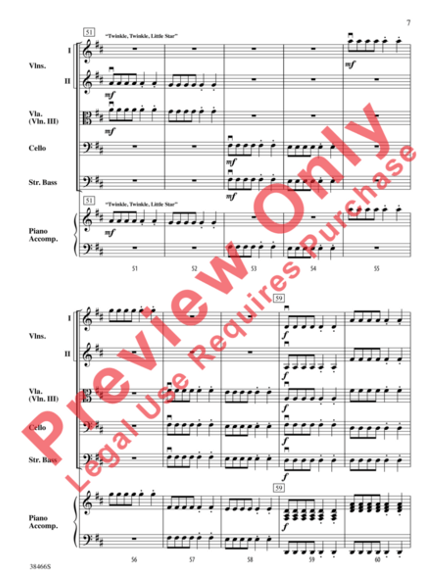 The Bows on the Bus String Orchestra scores gallery preview page 8