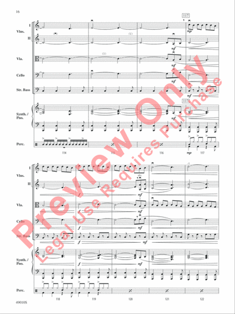 Themyscira String Orchestra scores gallery preview page 17