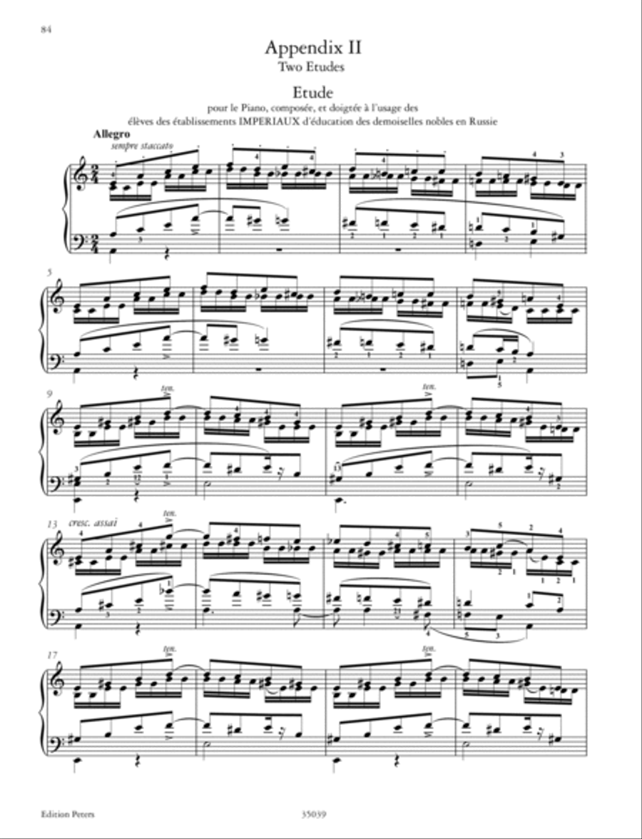 Complete Etudes Piano Method scores gallery preview page 4