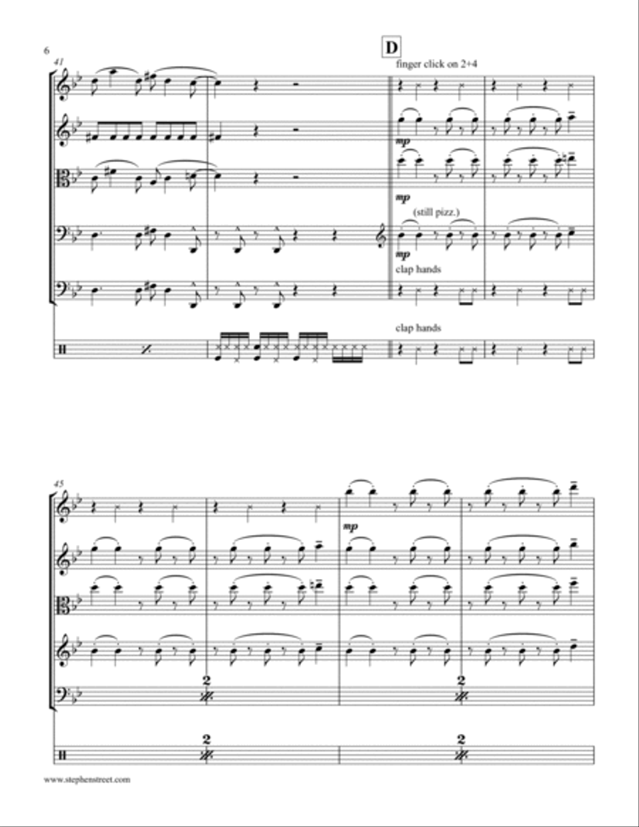 Bad Guy Bad Guy Small Ensemble scores gallery preview page 6