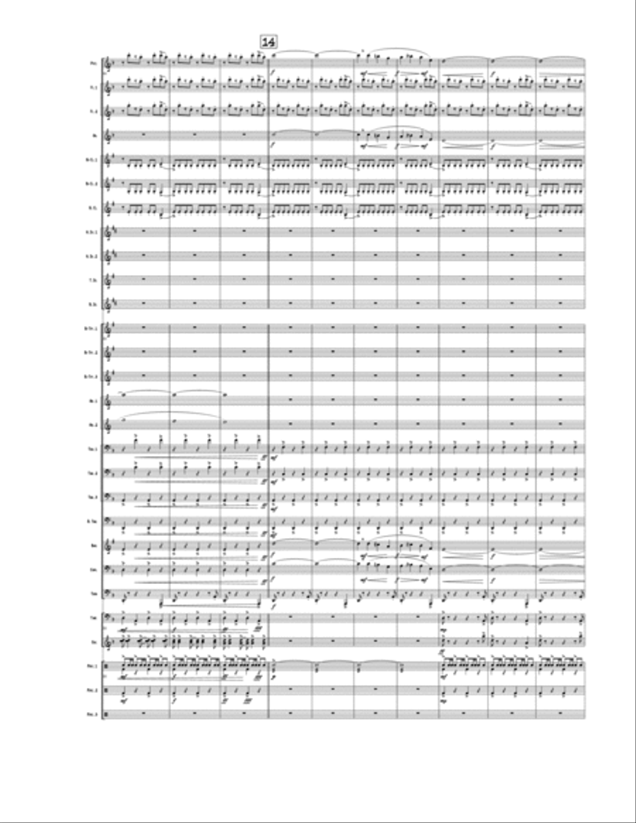 Ascending Everest Concert Band scores gallery preview page 3